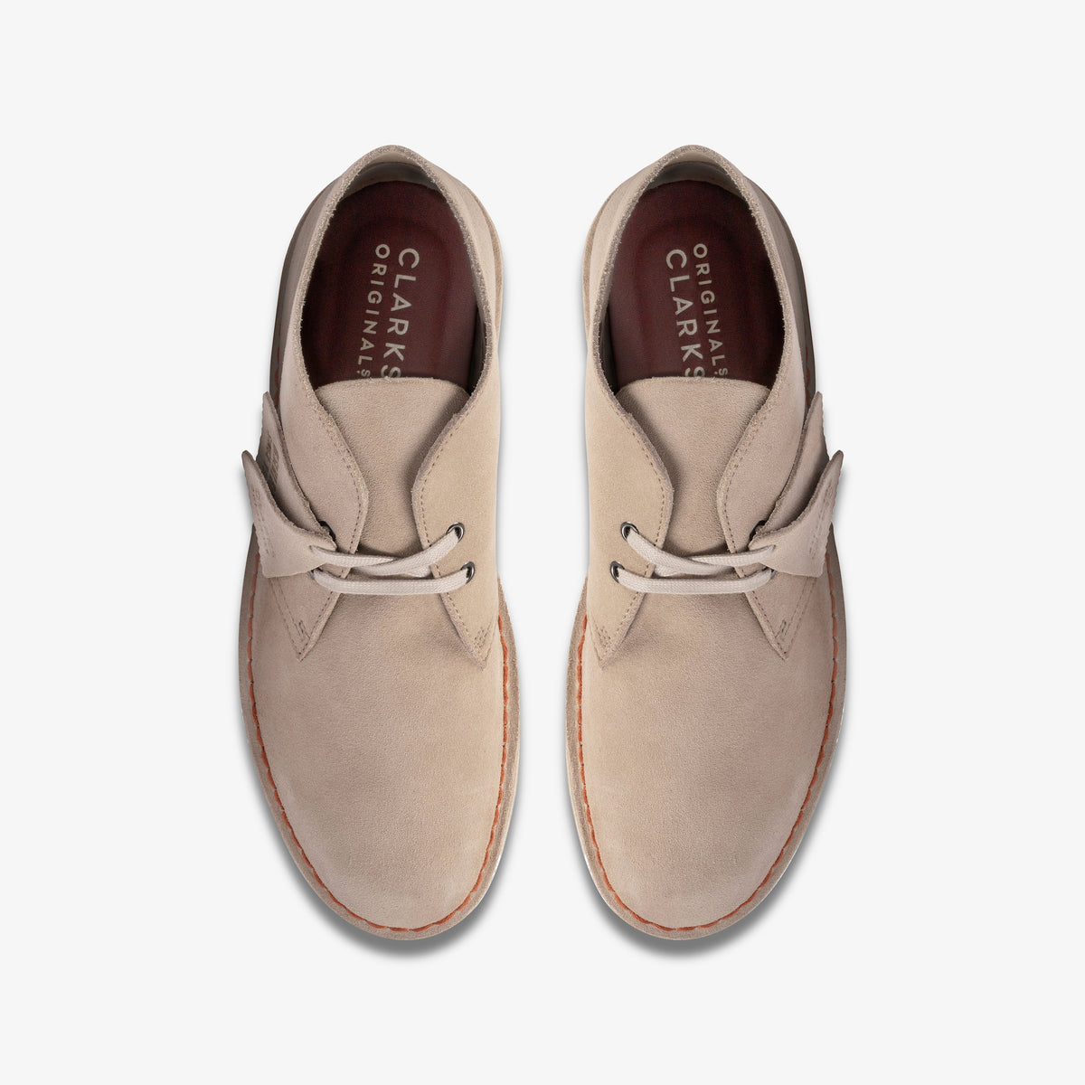 Clarks Desert Boot Sand Suede men's shoe – view 109