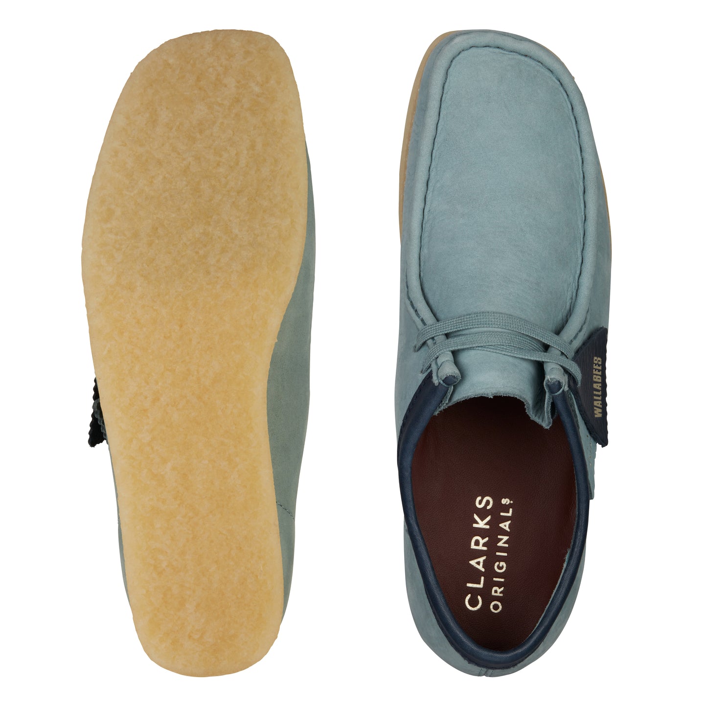 Clarks Mens Wallabee Sage Nubuck 26162538