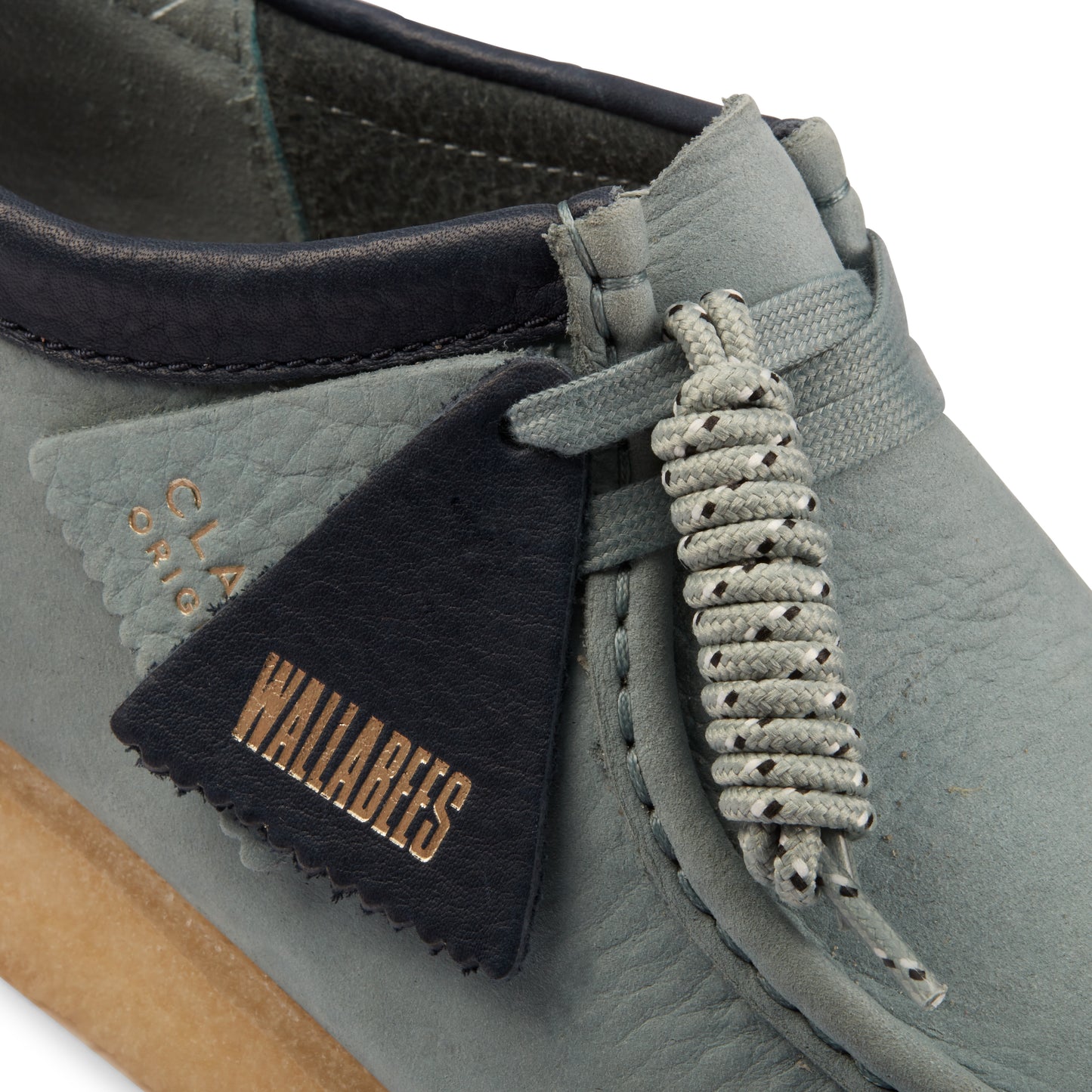 Clarks Mens Wallabee Sage Nubuck 26162538