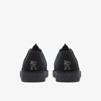 Clarks Womens Desert Trek Black Suede 26165566