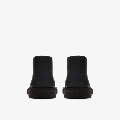 Clarks Kids - Desert Boot Older Black Leather 26168040
