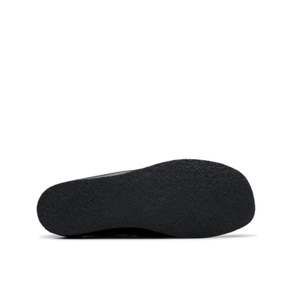 Clarks Wallabee Black Leather kids' shoe – view 3