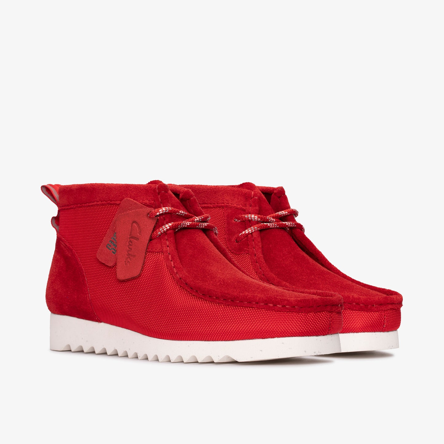 Clarks Mens Wallabee Boot FTRE Red 26173081
