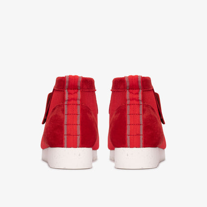 Clarks Mens Wallabee Boot FTRE Red 26173081