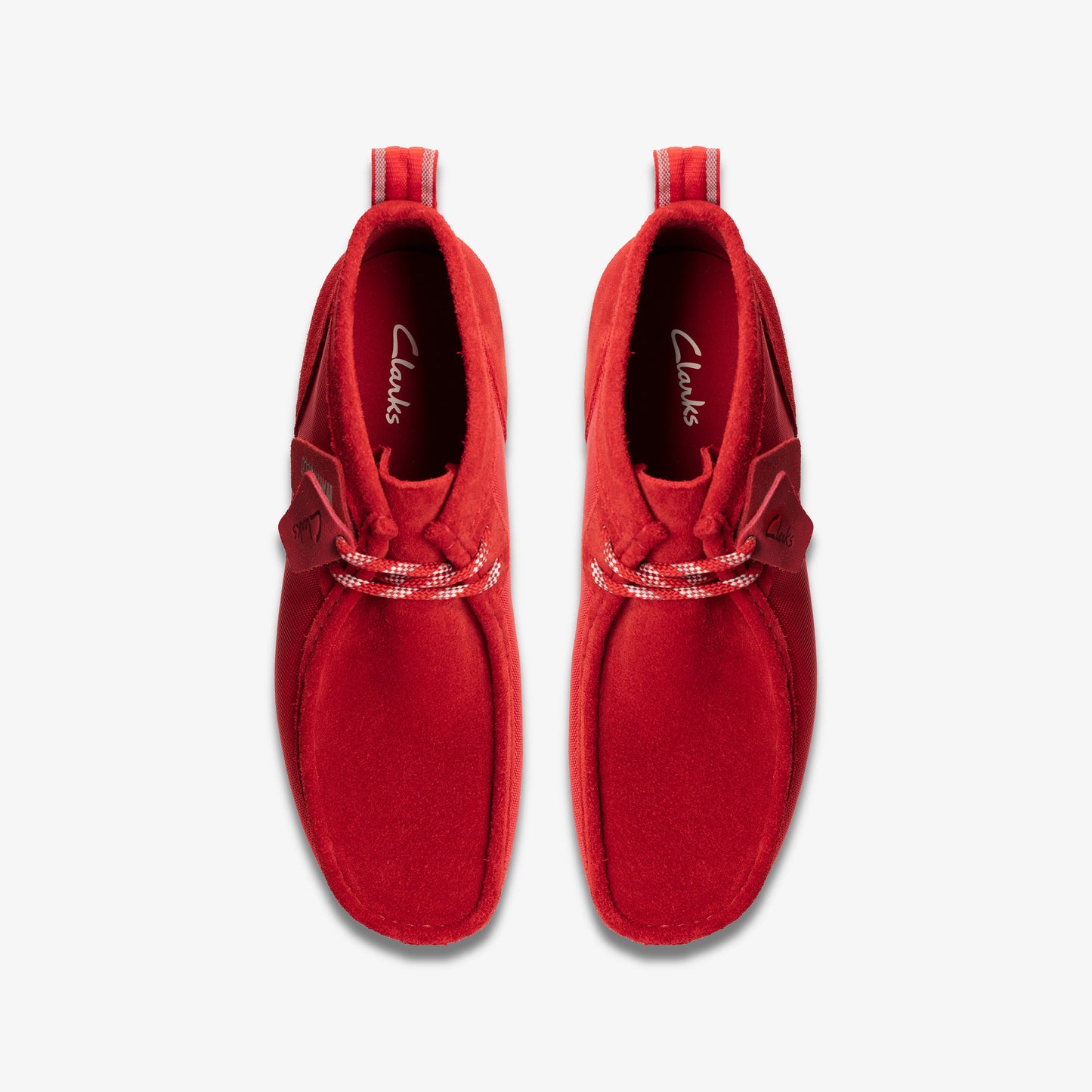 Clarks Mens Wallabee Boot FTRE Red 26173081