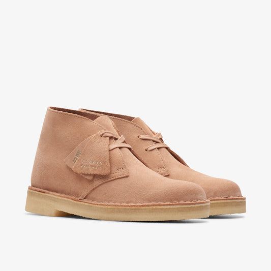 Clarks Womens Desert Boot Warm Beige 26173214