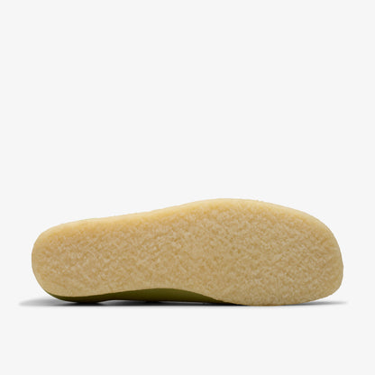 Clarks Mens Wallabee Pale Lime Suede 26175855