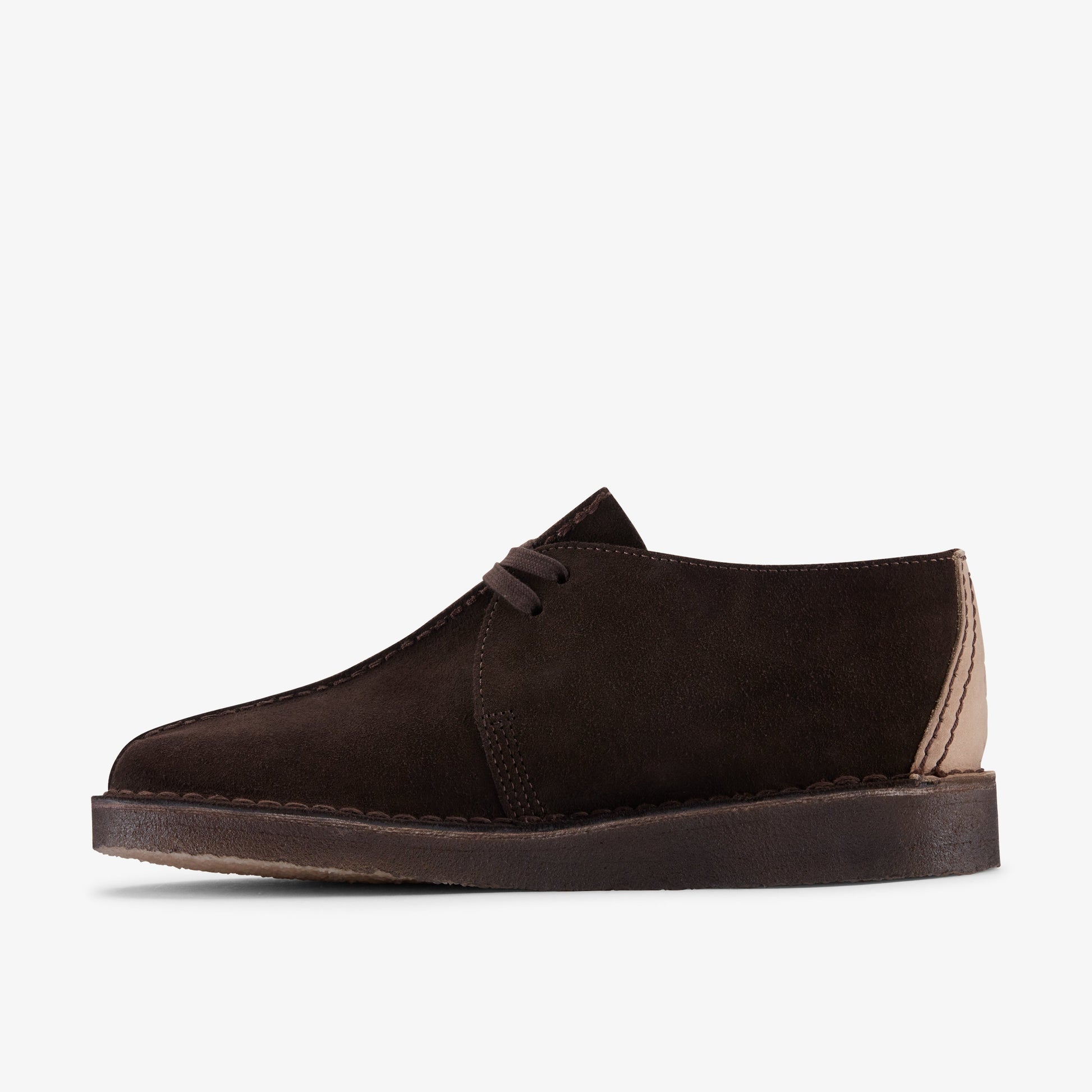 Clarks Desert Trek Dark Brown men's shoe – view 34