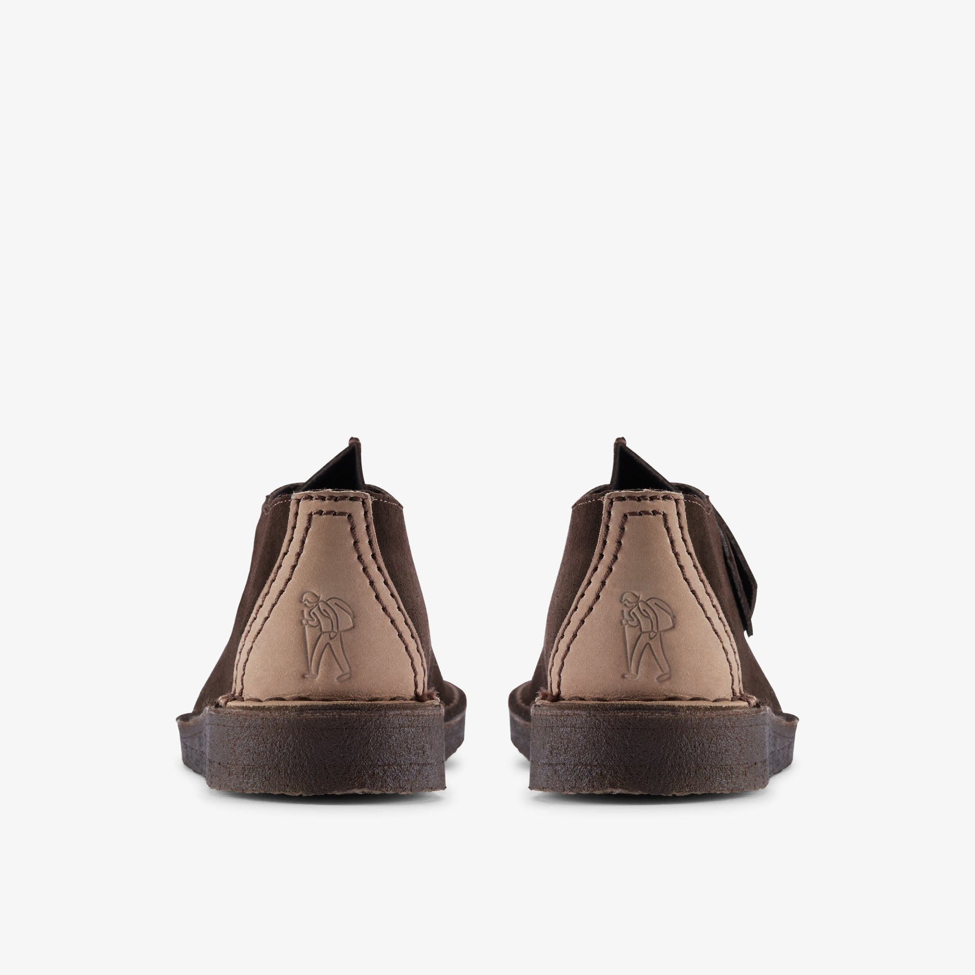 Clarks Desert Trek Dark Brown men's shoe – view 5