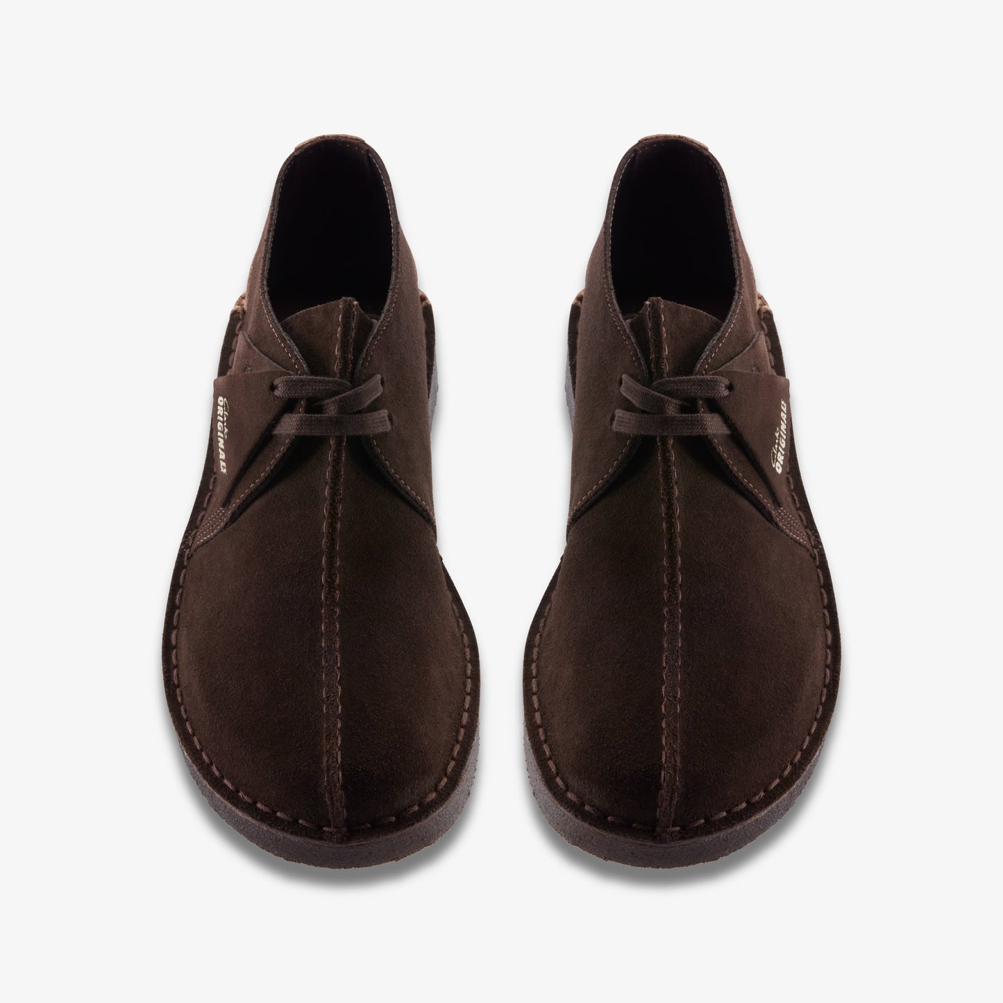 Clarks Desert Trek Dark Brown men's shoe – view 4