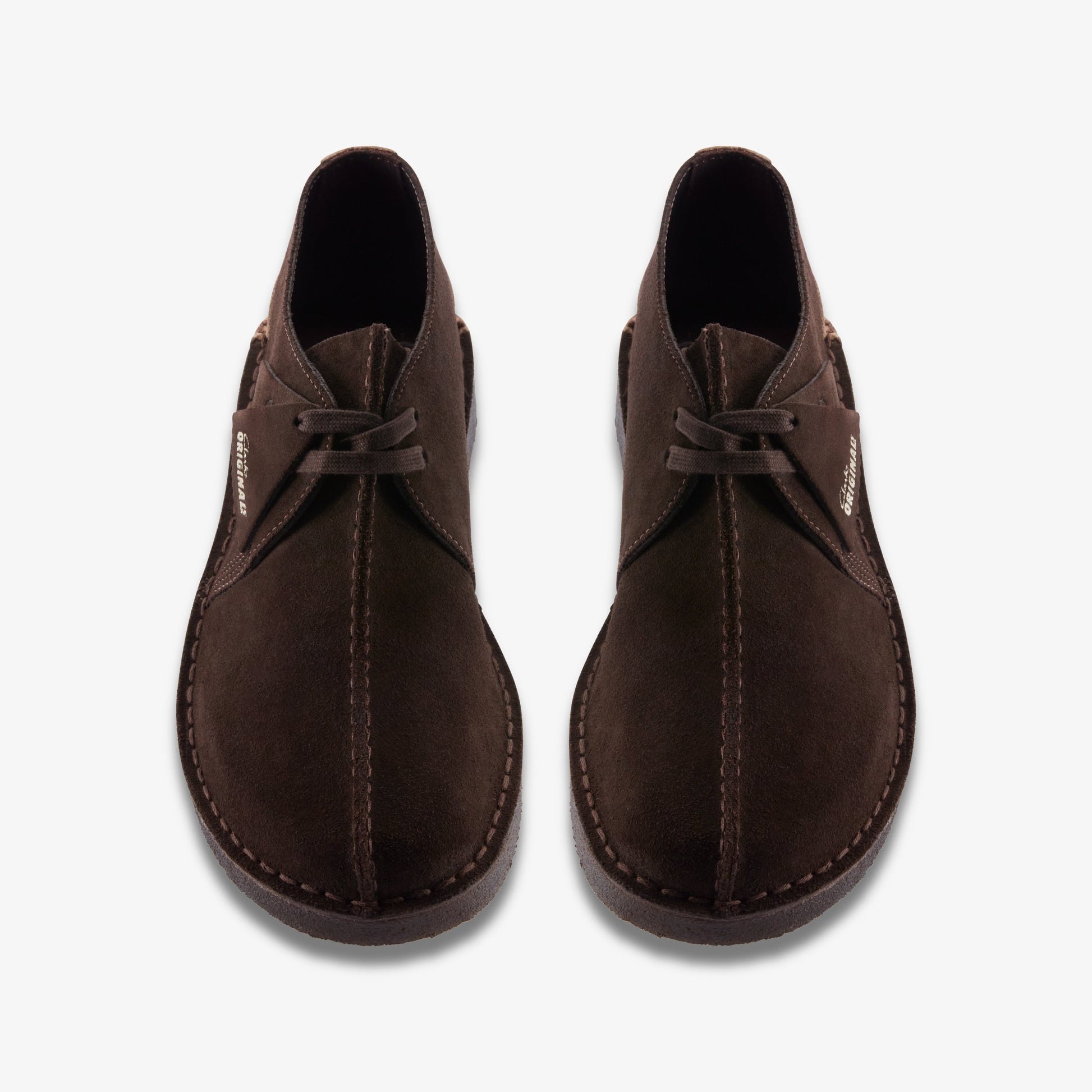 Clarks Desert Trek Dark Brown men's shoe – view 4