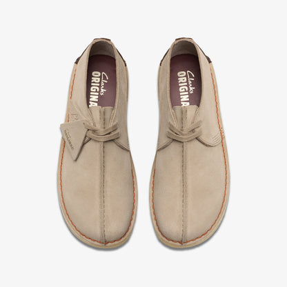 Clarks Mens Desert Trek Sand Suede 26178478