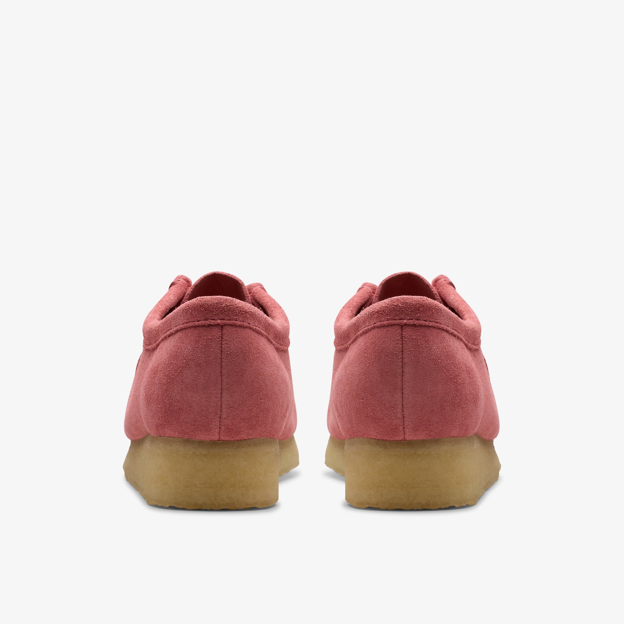 Clarks Womens Wallabee Vintage Pink Suede