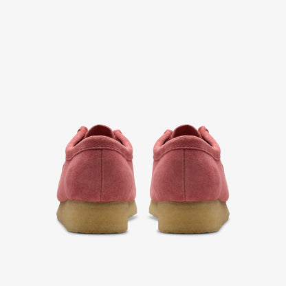 Clarks Womens Wallabee Vintage Pink Suede 26179159