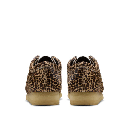 Clarks Mens Wallabee Leopard Print 26179166