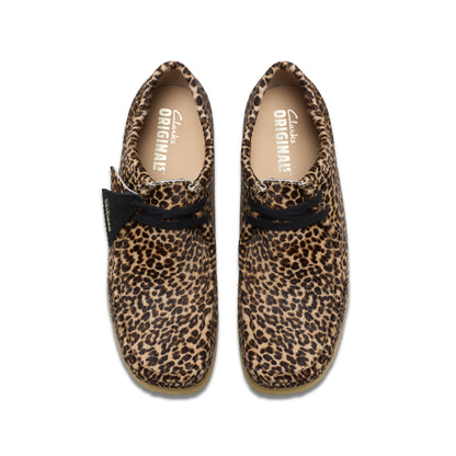 Clarks Mens Wallabee Leopard Print 26179166