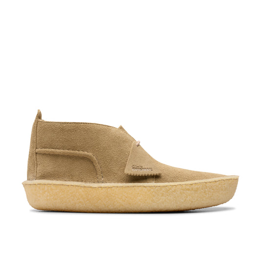 Clarks Men's Desert Rain Dark Sand Suede 26180625