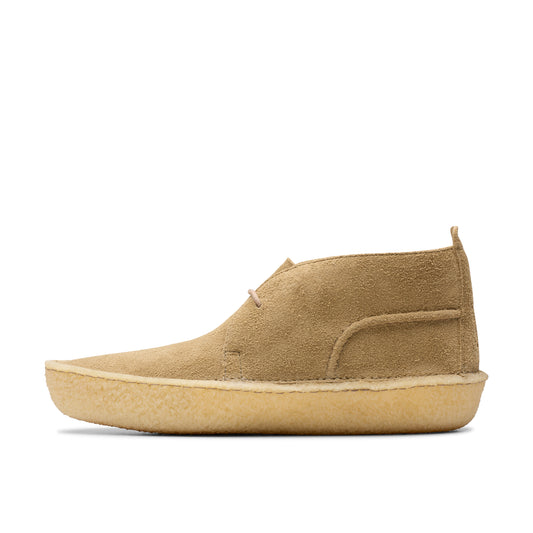 Clarks Men's Desert Rain Dark Sand Suede 26180625