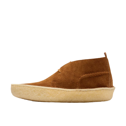 Clarks Mens Desert Rain Dark Cola Suede 26181144