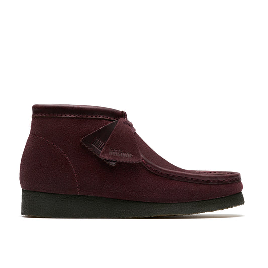 Clark Men's Wallabee Boot Purple Grape Suede 26182751