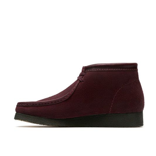 Clark Men's Wallabee Boot Purple Grape Suede 26182751