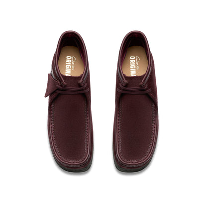 Clark Men's Wallabee Boot Purple Grape Suede 26182751