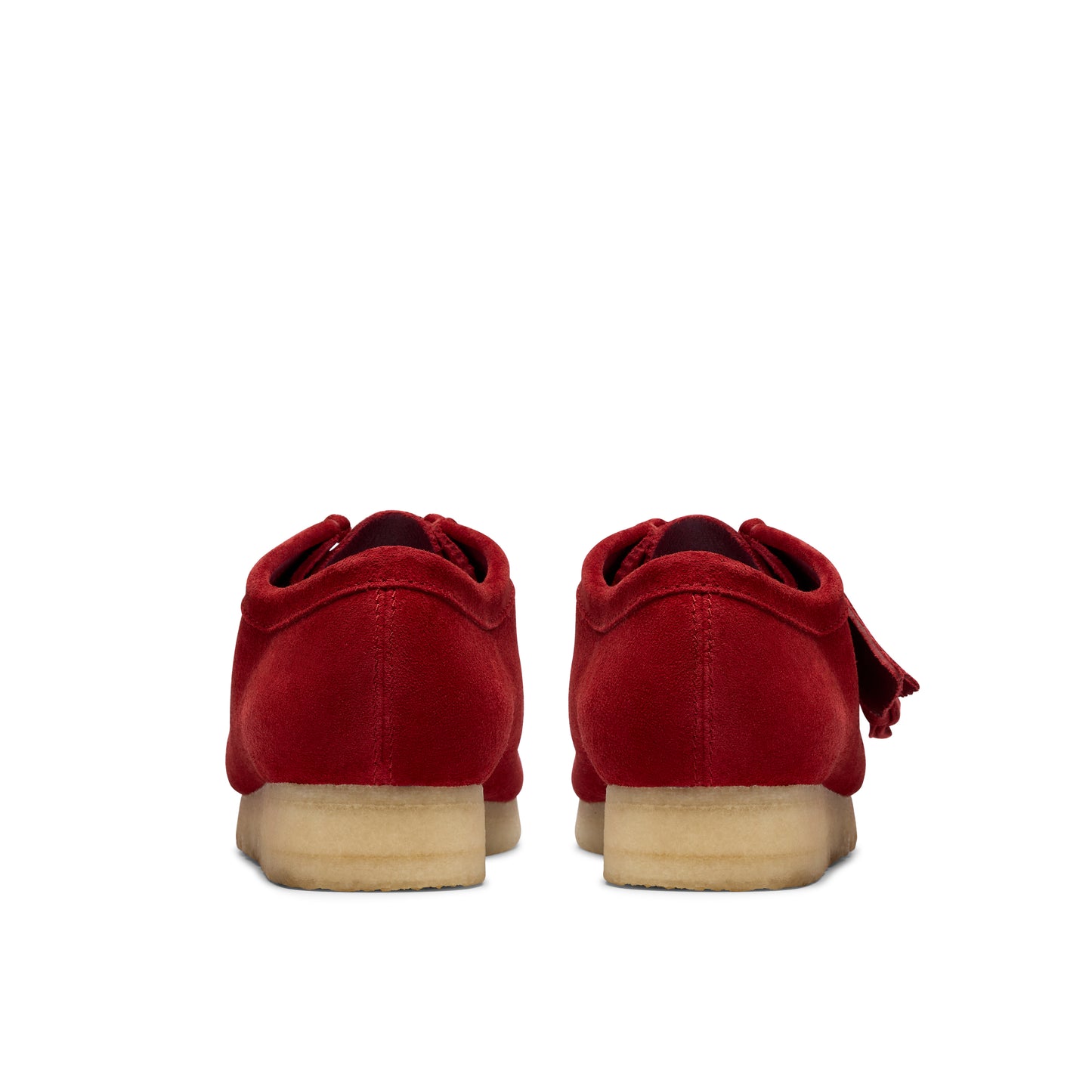 Clark Men's Wallabee Dark Red Suede 26182822