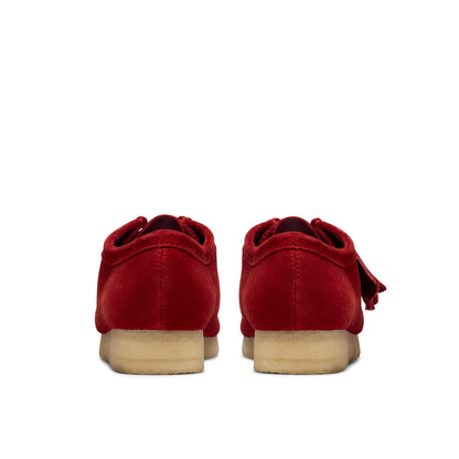 Clark Men's Wallabee Dark Red Suede 26182822