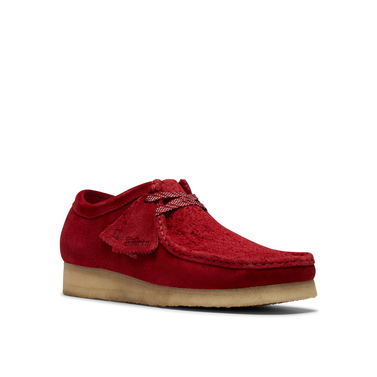 Clark Men's Wallabee Dark Red Suede 26182822