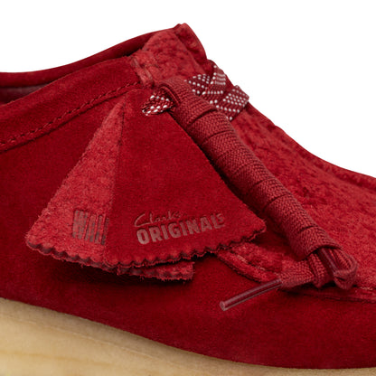 Clark Men's Wallabee Dark Red Suede 26182822