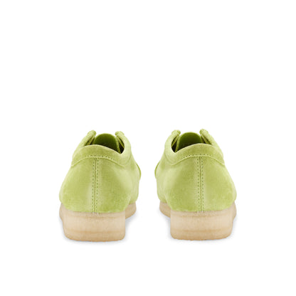 Clarks Mens Wallabee Lime Suede 26183757