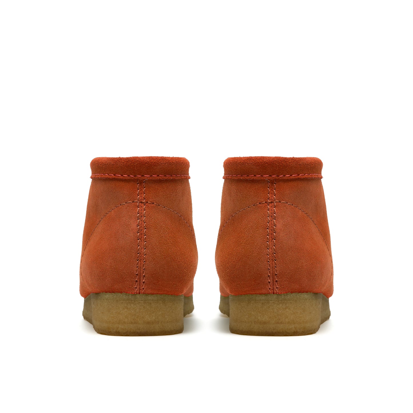 Clark Men's Wallabee Boot Orange Suede 26185643