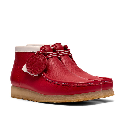 Clark Men's Walla Boot RB Red Leather 26185647