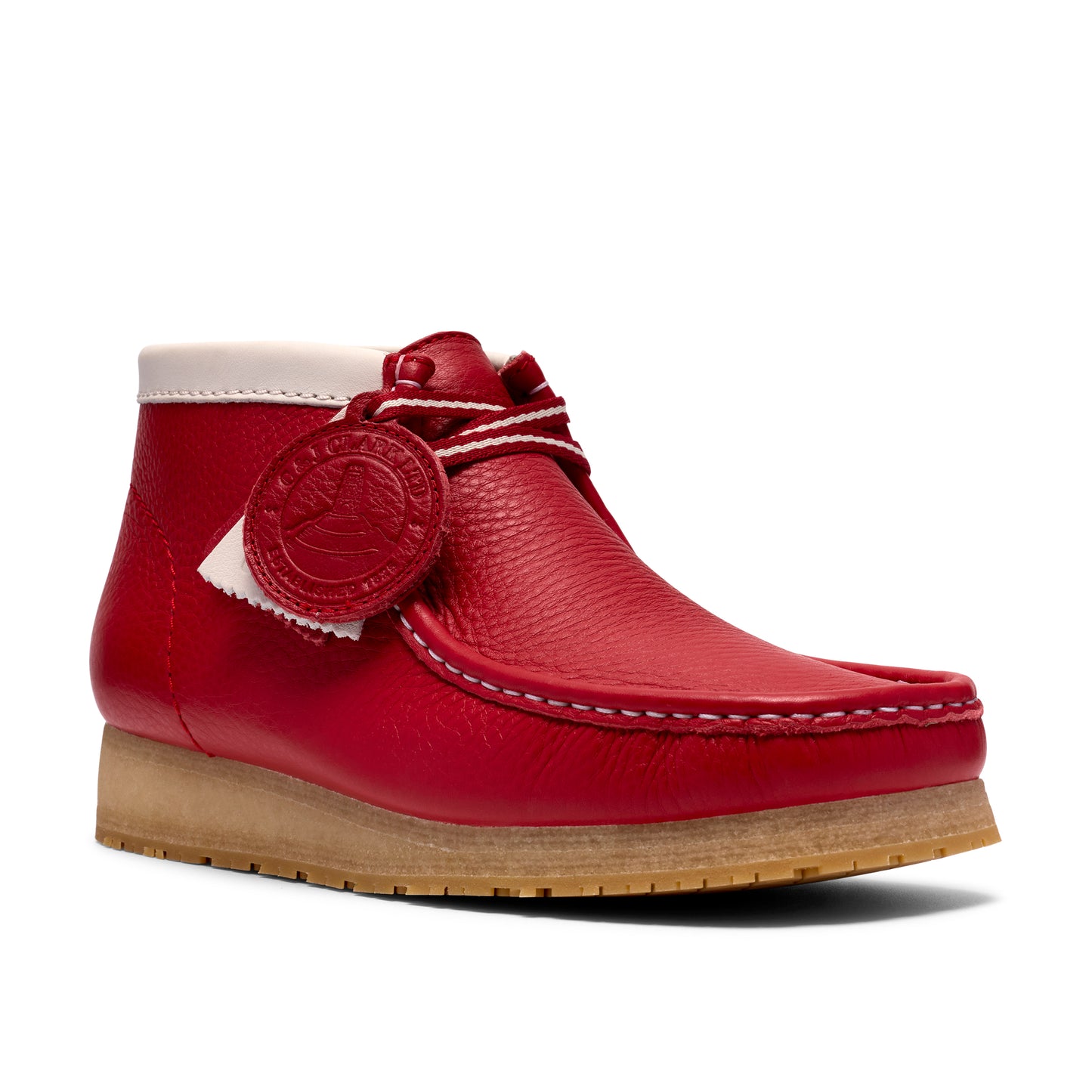 Clark Men's Walla Boot RB Red Leather 26185647
