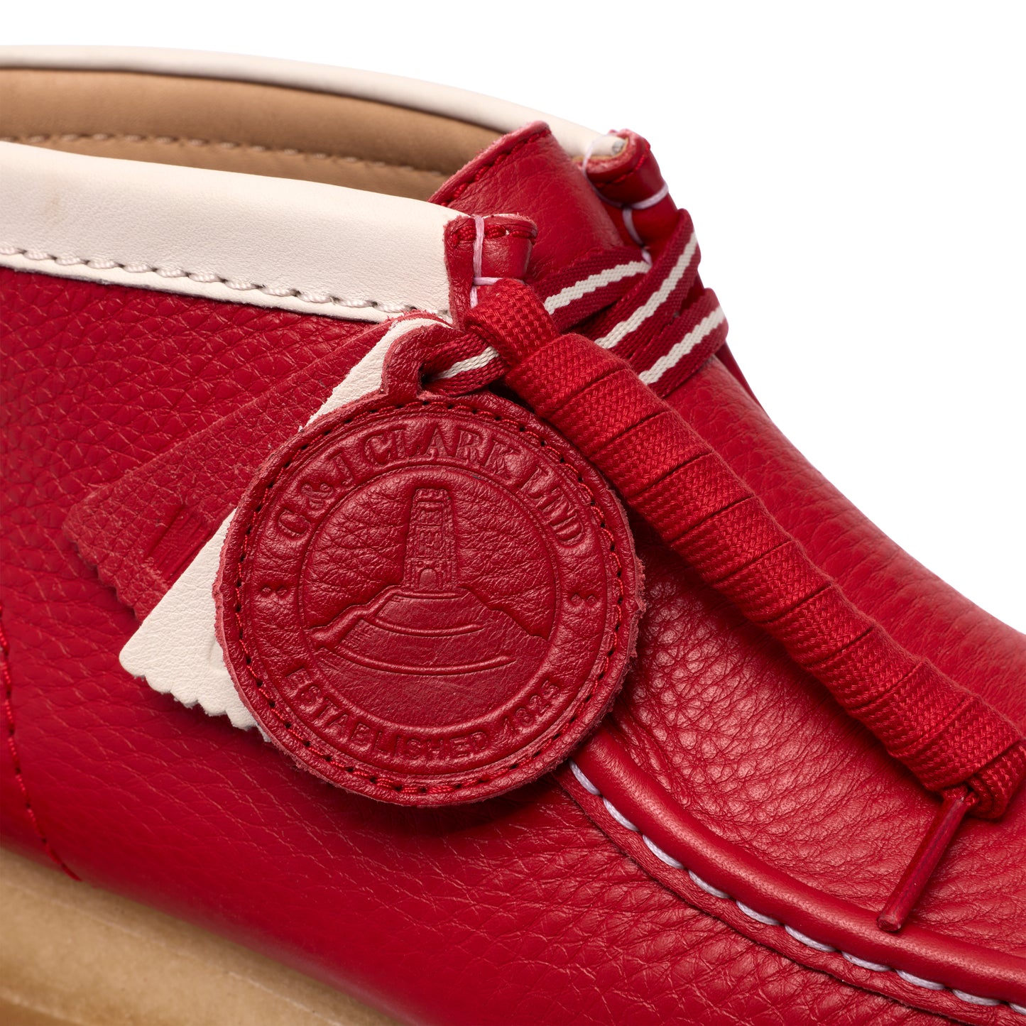 Clark Men's Walla Boot RB Red Leather 26185647