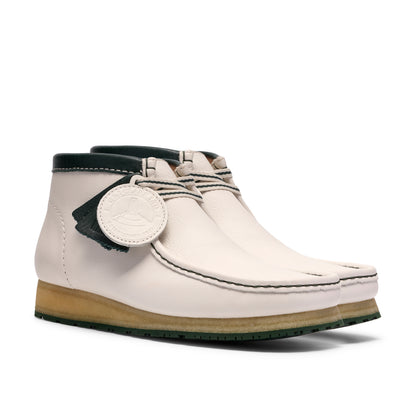 Clark Men's Walla Boot RB White Leather 26185648