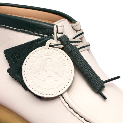 Clark Men's Walla Boot RB White Leather 26185648