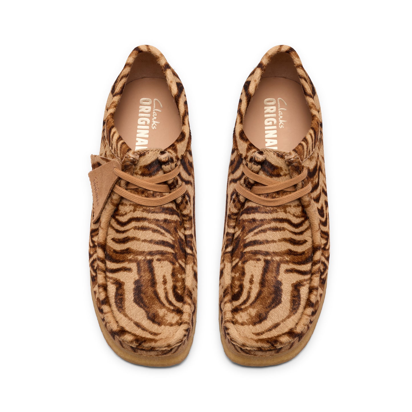 Clark Men's Wallabee Tiger Print 26185658