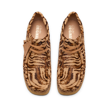 Clark Men's Wallabee Tiger Print 26185658