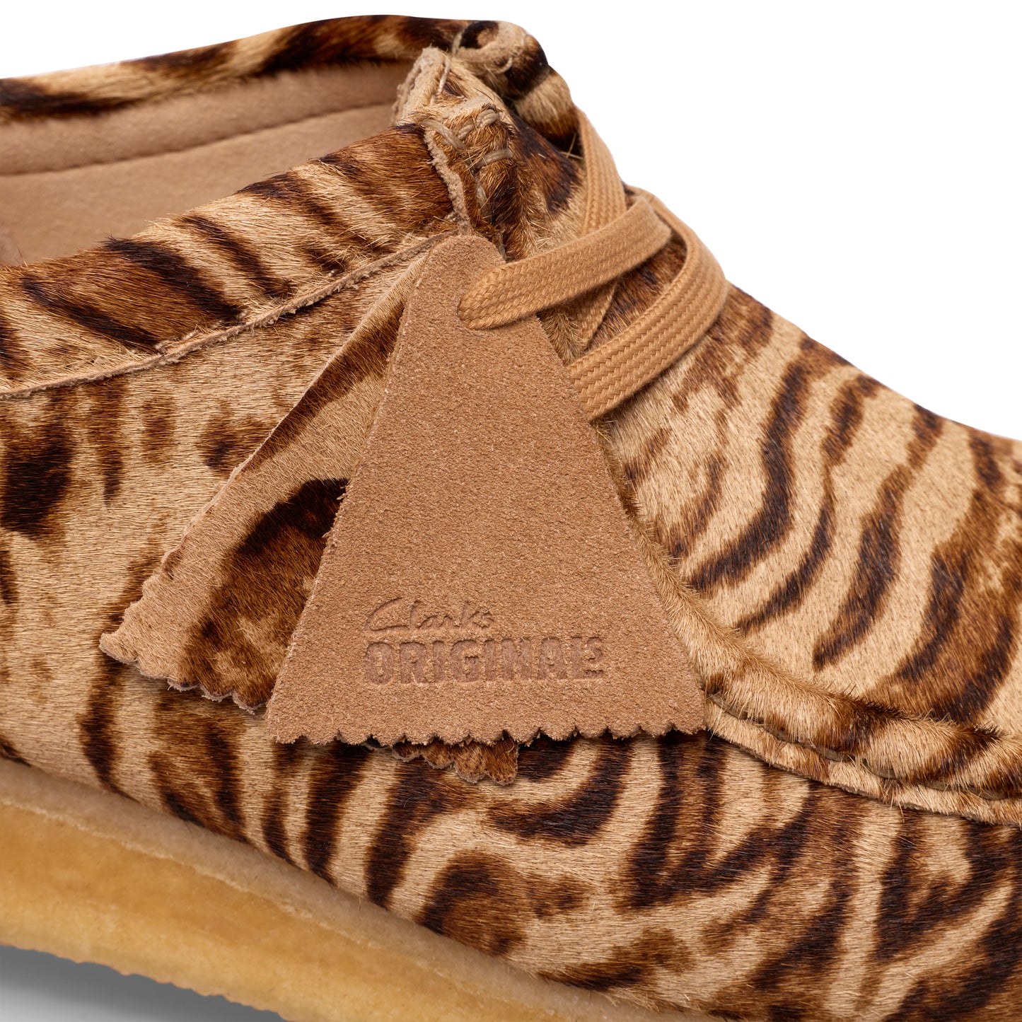 Clark Men's Wallabee Tiger Print 26185658