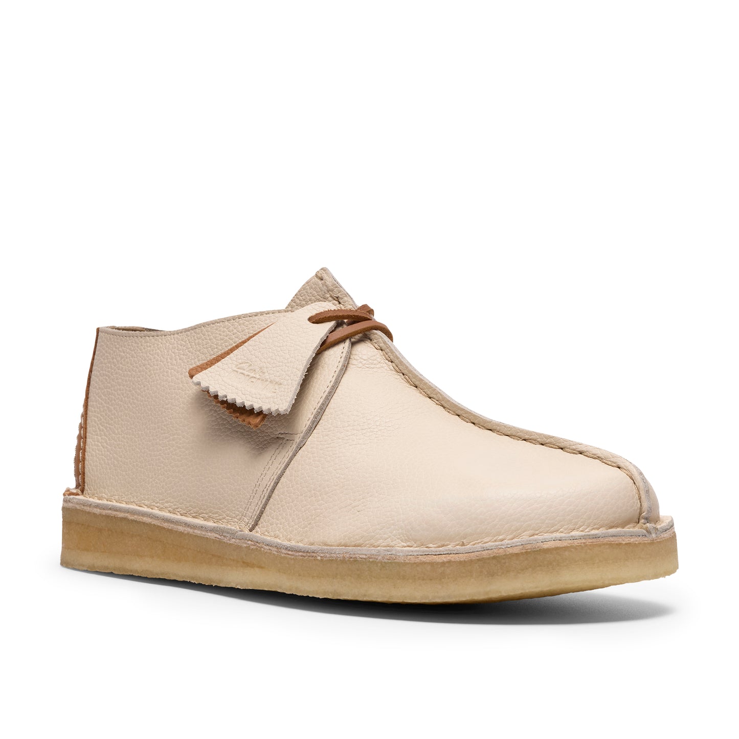 Clark Men's Desert Trek White Combination Leather 26185660