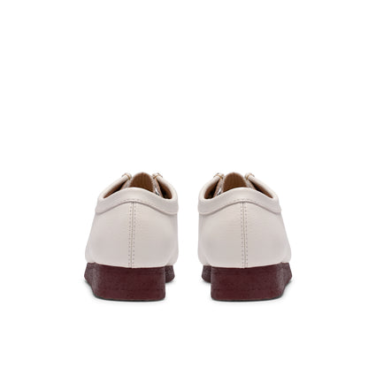 Clark Men's Wallabee White Leather 26185664