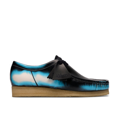 Clark Men's Wallabee Black Brush Off 26185668