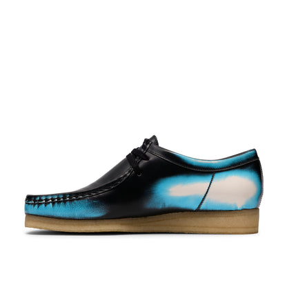 Clark Men's Wallabee Black Brush Off 26185668
