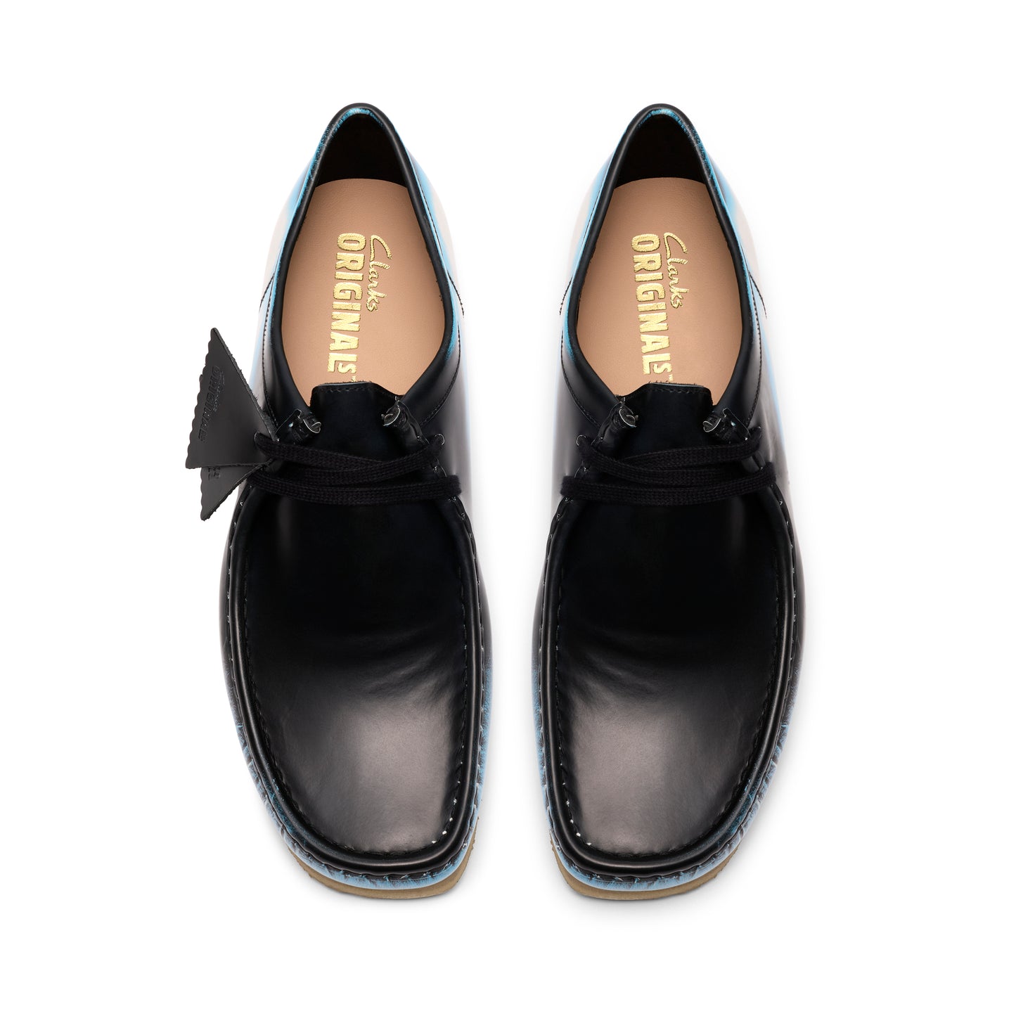 Clark Men's Wallabee Black Brush Off 26185668