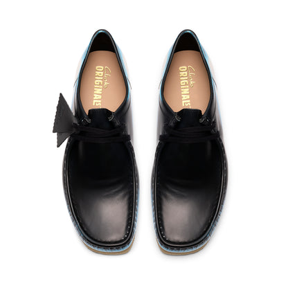 Clark Men's Wallabee Black Brush Off 26185668