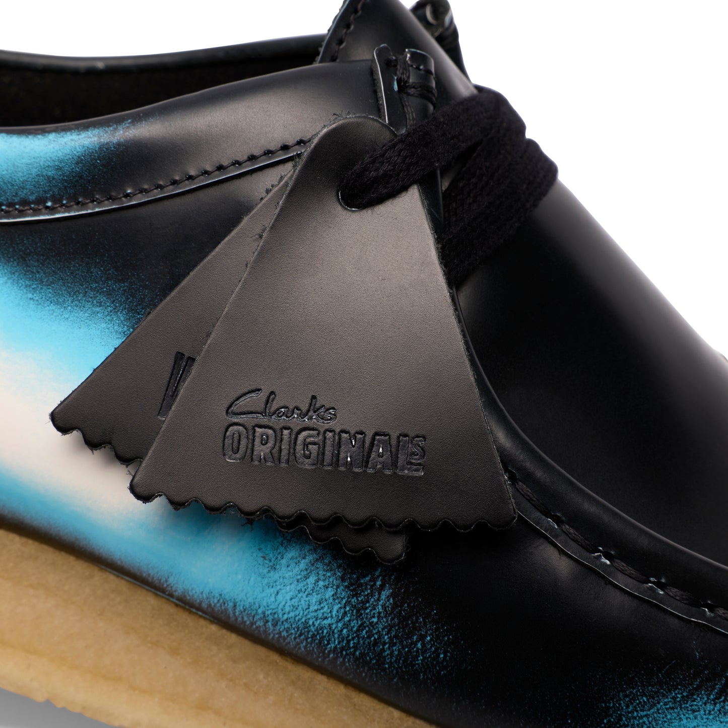 Clark Men's Wallabee Black Brush Off 26185668
