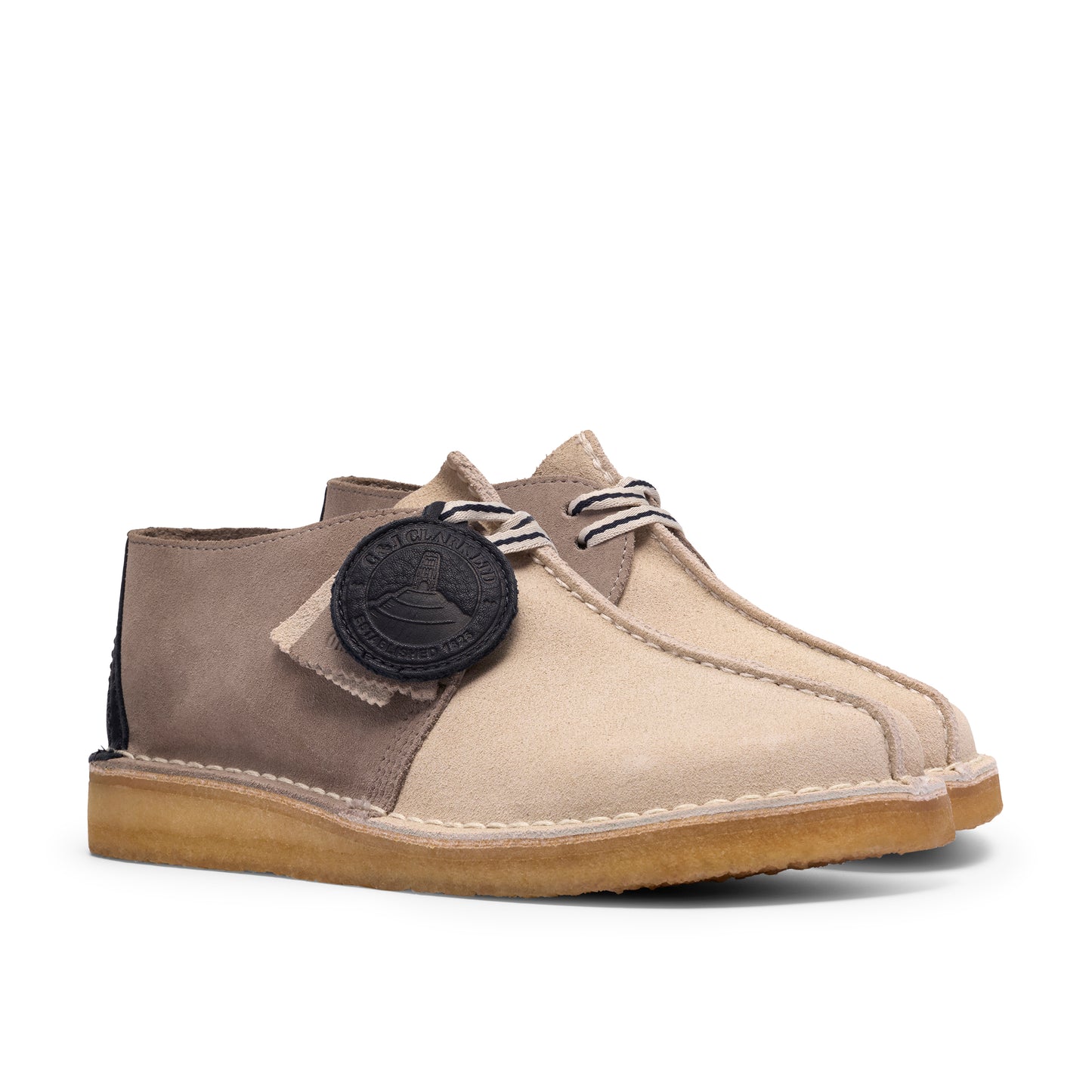 Clark Men's Desert Trek Grey Combination 26186740