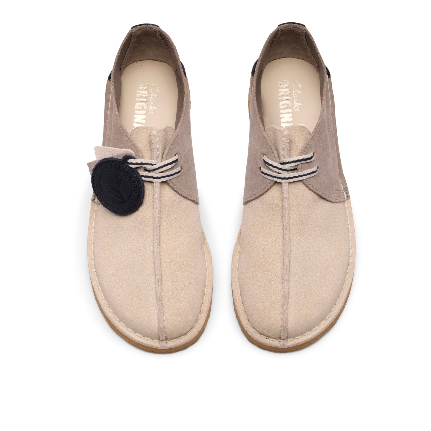 Clark Men's Desert Trek Grey Combination 26186740