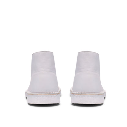 Clark Men's Desert Boot White 26187609